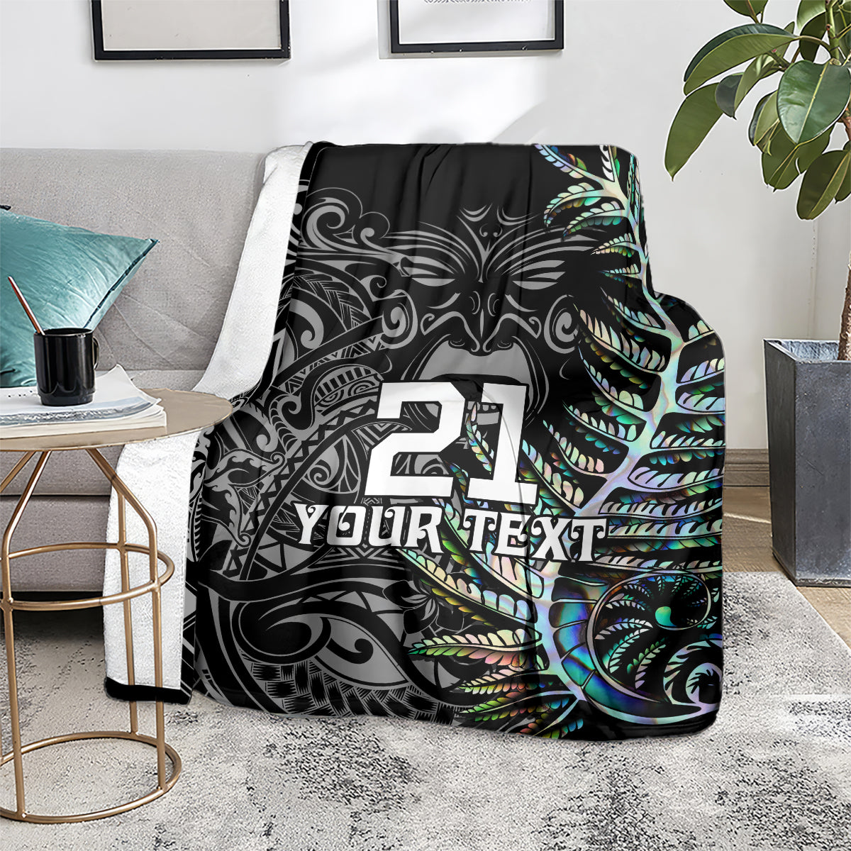 custom-new-zealand-rugby-blanket-nz-black-fern-champions-history-with-papua-shell