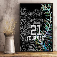 Custom New Zealand Rugby Canvas Wall Art NZ Black Fern Champions History With Papua Shell LT9 - Wonder Print Shop