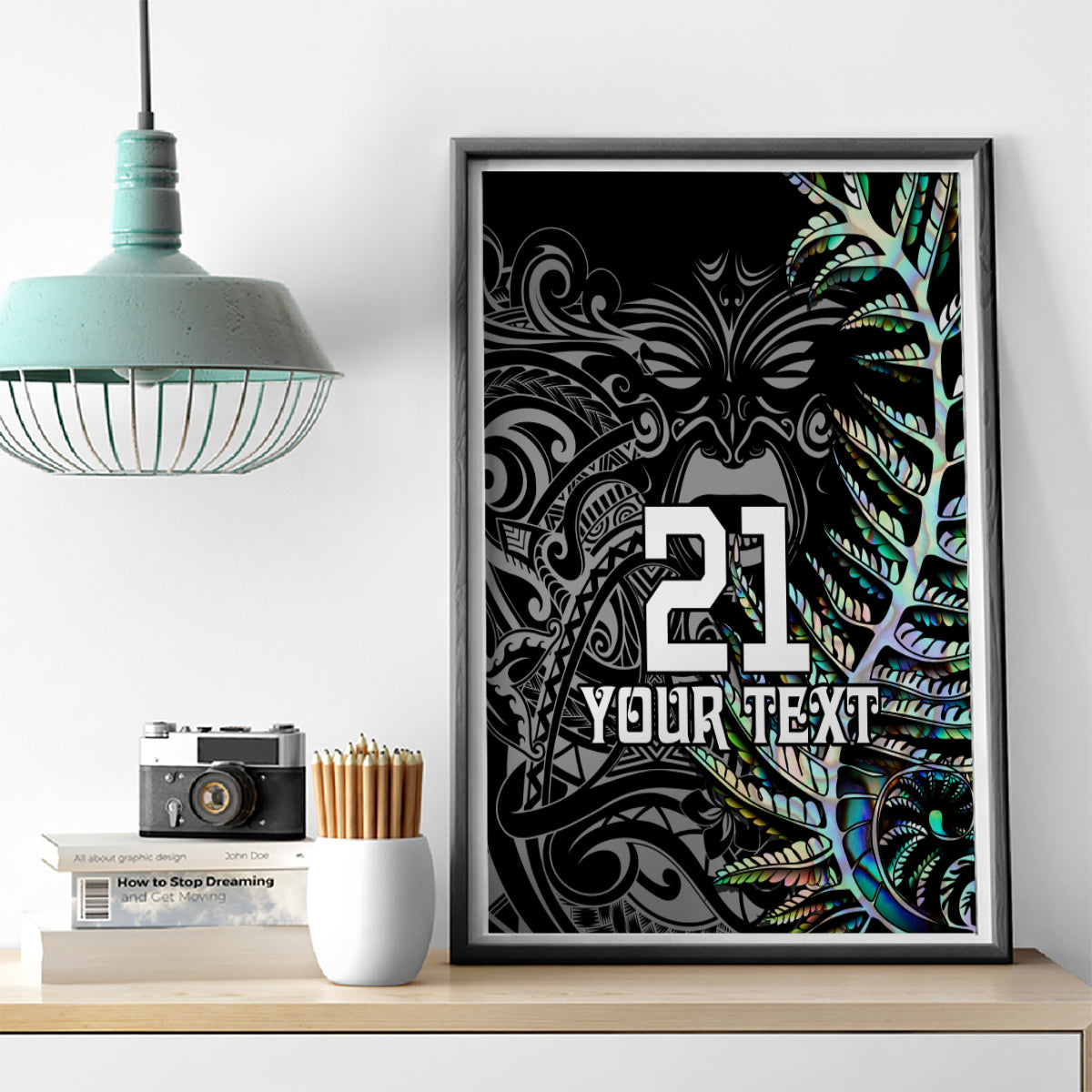 Custom New Zealand Rugby Canvas Wall Art NZ Black Fern Champions History With Papua Shell LT9 - Wonder Print Shop