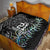 Custom New Zealand Rugby Quilt NZ Black Fern Champions History With Papua Shell - Wonder Print Shop
