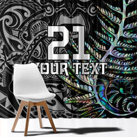 Custom New Zealand Rugby Window Curtain NZ Black Fern Champions History With Papua Shell - Wonder Print Shop