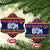 Personalised Guam Christmas Ceramic Ornament Felis Pusgua Santa Beach Polynesian Pattern LT9 - Wonder Print Shop