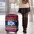 Personalised Guam Christmas Luggage Cover Felis Pusgua Santa Beach Polynesian Pattern - Wonder Print Shop