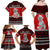 Personalised New Zealand Christmas Family Matching Off Shoulder Maxi Dress and Hawaiian Shirt Maori Tiki Meri Kirihimete LT9 - Wonder Print Shop