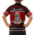 Personalised New Zealand Christmas Family Matching Off Shoulder Short Dress and Hawaiian Shirt Maori Tiki Meri Kirihimete LT9 - Wonder Print Shop