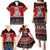 Personalised New Zealand Christmas Family Matching Puletasi Dress and Hawaiian Shirt Maori Tiki Meri Kirihimete - Wonder Print Shop