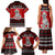 Personalised New Zealand Christmas Family Matching Tank Maxi Dress and Hawaiian Shirt Maori Tiki Meri Kirihimete - Wonder Print Shop