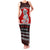 Personalised New Zealand Christmas Family Matching Tank Maxi Dress and Hawaiian Shirt Maori Tiki Meri Kirihimete - Wonder Print Shop