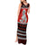 Personalised New Zealand Christmas Tank Maxi Dress Maori Tiki Meri Kirihimete - Wonder Print Shop