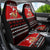 Personalised New Zealand Christmas Car Seat Cover Kiwi Santa Claus Maori Meri Kirihimete LT9 - Wonder Print Shop