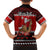 Personalised New Zealand Christmas Family Matching Off Shoulder Maxi Dress and Hawaiian Shirt Kiwi Santa Claus Maori Meri Kirihimete LT9 - Wonder Print Shop