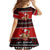 Personalised New Zealand Christmas Family Matching Off Shoulder Maxi Dress and Hawaiian Shirt Kiwi Santa Claus Maori Meri Kirihimete LT9 - Wonder Print Shop