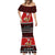 Personalised New Zealand Christmas Mermaid Dress Kiwi Santa Claus Maori Meri Kirihimete - Wonder Print Shop