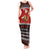 Personalised New Zealand Christmas Tank Maxi Dress Kiwi Santa Claus Maori Meri Kirihimete - Wonder Print Shop