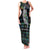 Personalised New Zealand Christmas Family Matching Tank Maxi Dress and Hawaiian Shirt Maori Fern Manaia Meri Kirihimete with Papaua Shell - Wonder Print Shop