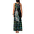 Personalised New Zealand Christmas Family Matching Tank Maxi Dress and Hawaiian Shirt Maori Fern Manaia Meri Kirihimete with Papaua Shell - Wonder Print Shop