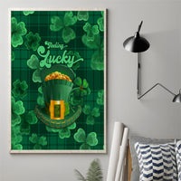 Happy St Patricks Day We Wear Green Suit Canvas Wall Art LT9 - Wonder Print Shop