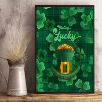 Happy St Patricks Day We Wear Green Suit Canvas Wall Art LT9 - Wonder Print Shop