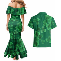 Happy St Patricks Day We Wear Green Suit Couples Matching Mermaid Dress and Hawaiian Shirt LT9 - Wonder Print Shop