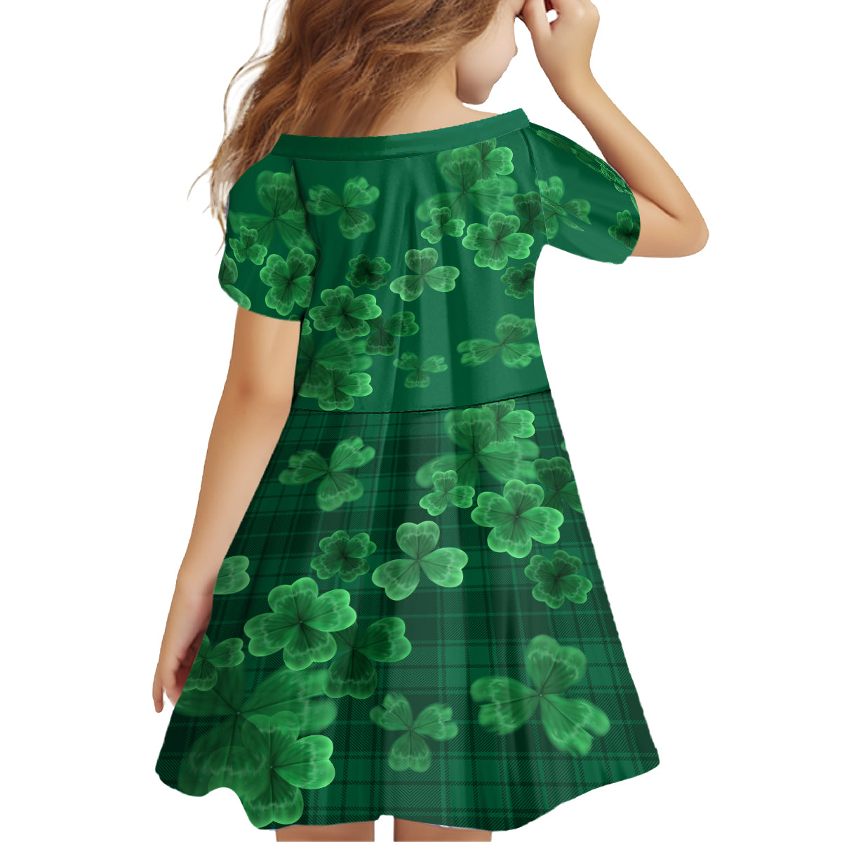 Happy St Patricks Day We Wear Green Suit Family Matching Off Shoulder Maxi Dress and Hawaiian Shirt LT9 - Wonder Print Shop