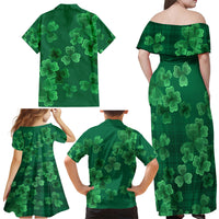 Happy St Patricks Day We Wear Green Suit Family Matching Off Shoulder Maxi Dress and Hawaiian Shirt LT9 - Wonder Print Shop
