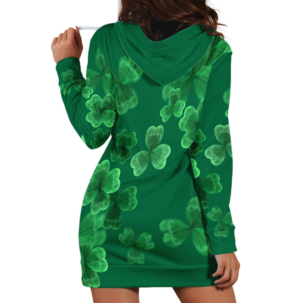 Happy St Patricks Day We Wear Green Suit Hoodie Dress - Wonder Print Shop