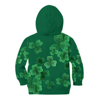 Happy St Patricks Day We Wear Green Suit Kid Hoodie - Wonder Print Shop