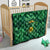 Happy St Patricks Day We Wear Green Suit Quilt - Wonder Print Shop