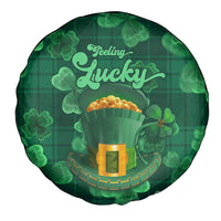 Happy St Patricks Day We Wear Green Suit Spare Tire Cover - Wonder Print Shop
