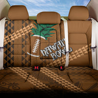 Custom Hawaii Honolulu Bowl Back Car Seat Cover With Kakau Tribal Pattern LT9 - Wonder Print Shop