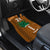 Custom Hawaii Honolulu Bowl Car Mats With Kakau Tribal Pattern LT9 - Wonder Print Shop