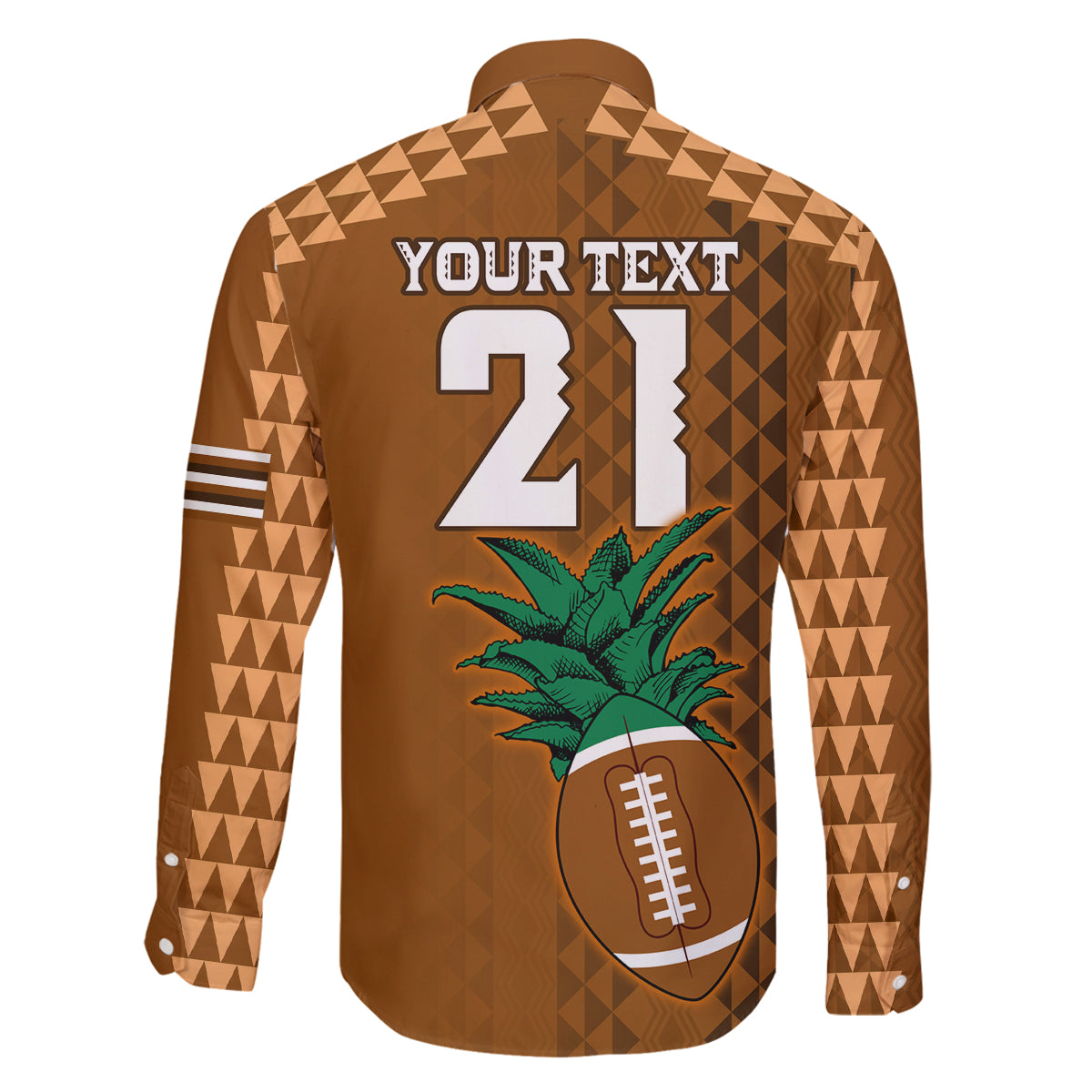 Custom Hawaii Honolulu Bowl Family Matching Off Shoulder Long Sleeve Dress and Hawaiian Shirt With Kakau Tribal Pattern - Wonder Print Shop