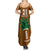 Custom Hawaii Honolulu Bowl Summer Maxi Dress With Kakau Tribal Pattern - Wonder Print Shop