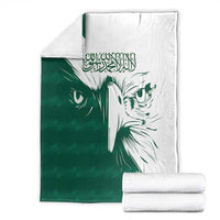 Saudi Arabia Falcon Blanket Simple Saudi Pattern LT9