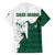 Saudi Arabia Falcon Family Matching Tank Maxi Dress and Hawaiian Shirt Simple Saudi Pattern - Wonder Print Shop
