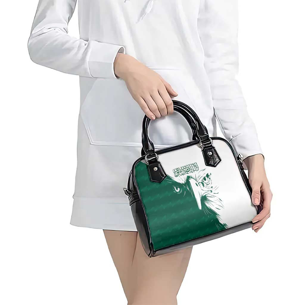 Saudi Arabia Falcon Shoulder Handbag Simple Saudi Pattern LT9