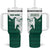Saudi Arabia Falcon Tumbler With Handle Simple Saudi Pattern - Wonder Print Shop