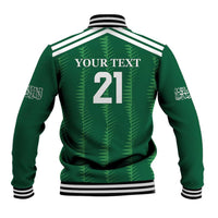 Custom Saudi Arabia Football Baseball Jacket Green Al -Arabiyyah Concept 23-2024 LT9 - Wonder Print Shop