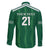 Custom Saudi Arabia Football Family Matching Off Shoulder Maxi Dress and Hawaiian Shirt Green Al -Arabiyyah Concept 23-2024 LT9 - Wonder Print Shop