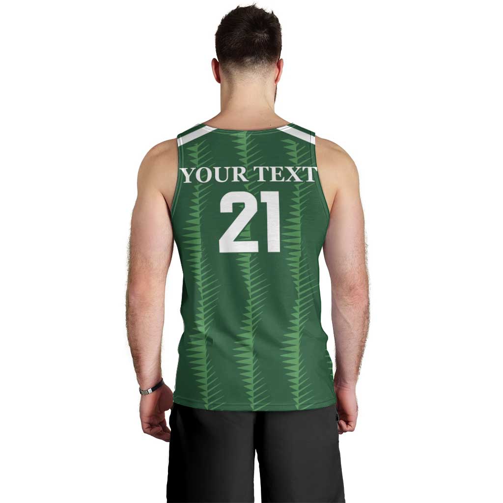 Custom Saudi Arabia Football Men Tank Top Green Al -Arabiyyah Concept 23-2024 - Wonder Print Shop