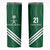 Custom Saudi Arabia Football Skinny Tumbler Green Al -Arabiyyah Concept 23-2024 - Wonder Print Shop