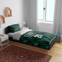 Custom UAE Football Bedding Set Green Concept 19-2020 LT9 - Wonder Print Shop