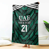Custom UAE Football Blanket Green Concept 19-2020 LT9