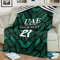 Custom UAE Football Blanket Green Concept 19-2020 LT9
