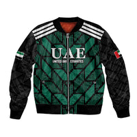 Custom UAE Football Bomber Jacket Green Concept 19-2020 LT9 - Wonder Print Shop