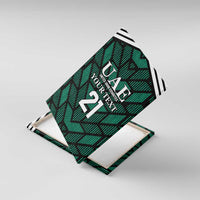 Custom UAE Football Canvas Wall Art Green Concept 19-2020 LT9 - Wonder Print Shop