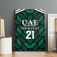 Custom UAE Football Canvas Wall Art Green Concept 19-2020 LT9 - Wonder Print Shop