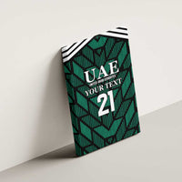 Custom UAE Football Canvas Wall Art Green Concept 19-2020 LT9 - Wonder Print Shop