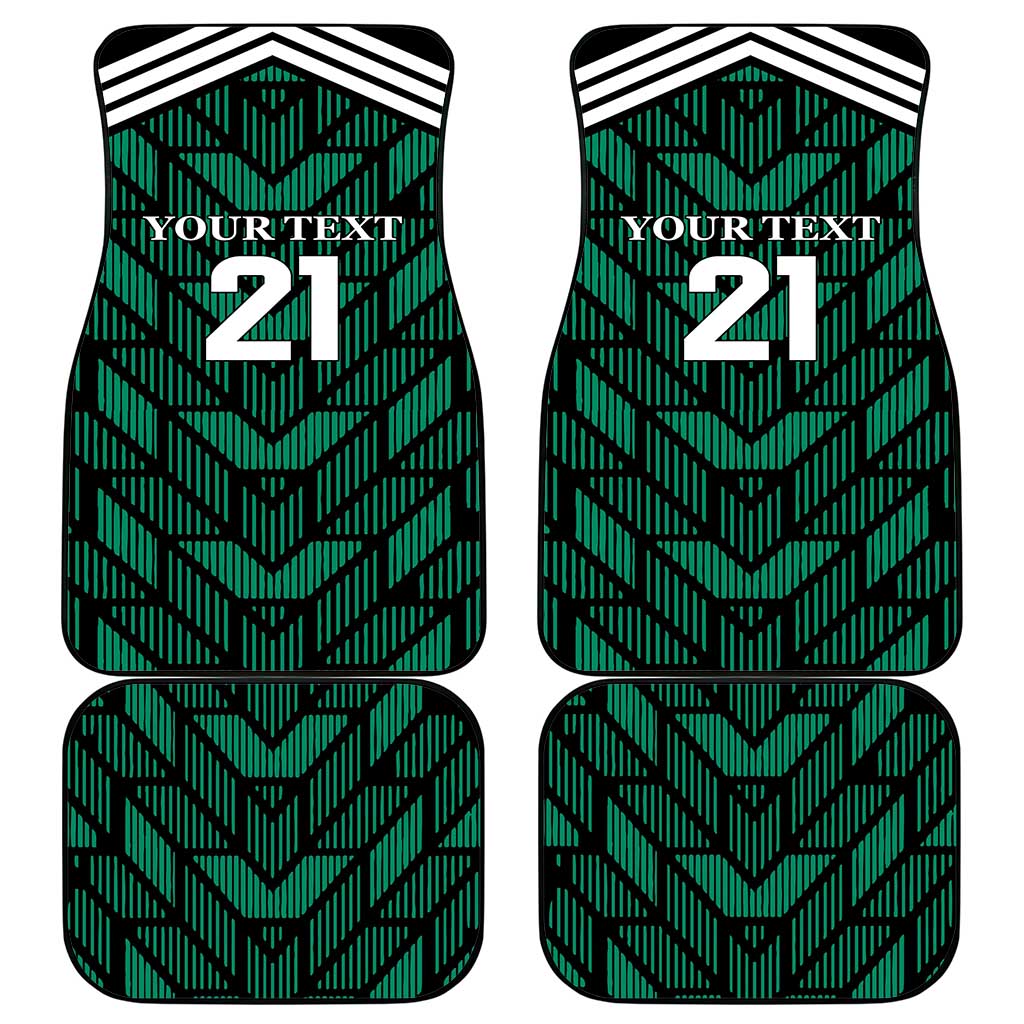 Custom UAE Football Car Mats Green Concept 19-2020 LT9 - Wonder Print Shop