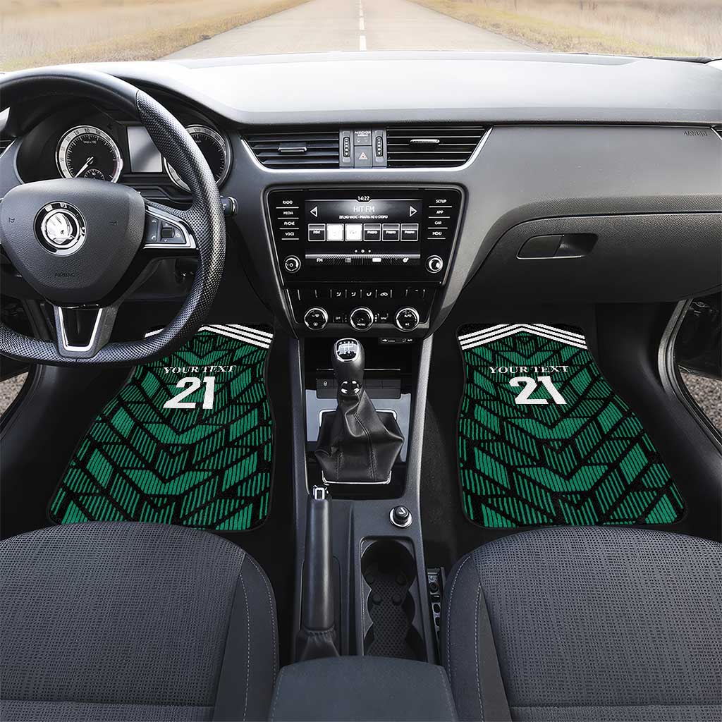 Custom UAE Football Car Mats Green Concept 19-2020 LT9 - Wonder Print Shop